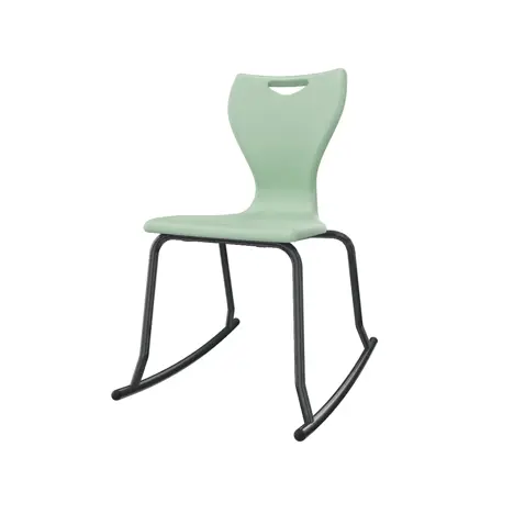 En Rock Educational Chair - Size 5 - Black Frame - Apple Orchard